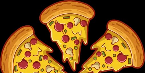 Pizza slices